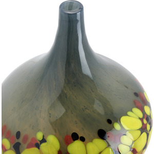 Pavo Small Glass Vase
