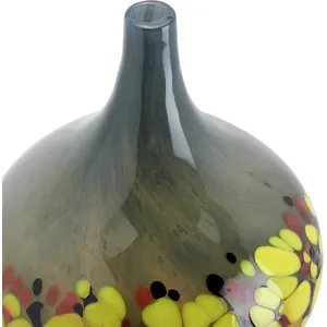 Pavo Small Glass Vase