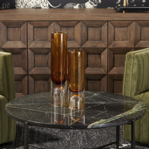 Ferraro Small Orange Glass Vase