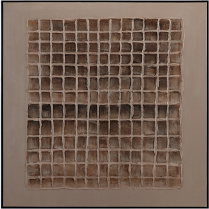 Campbell Geometric Texture Frame Canvas Wall Art