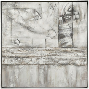 Concrete Dreamscape Contemporary Abstract Canvas Wall Art
