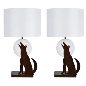 Set Of 2 Moondance Table Lamp