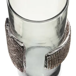 Harveston Large Gray Glass Vase