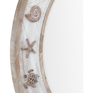 Tide Pool Coastal Round  Mirror