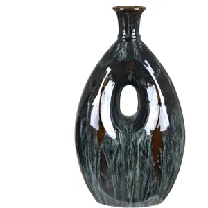 Gatesborough Large Blue Ceramic Vase