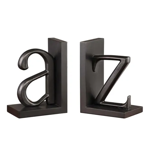 A To Z Bookend Pair