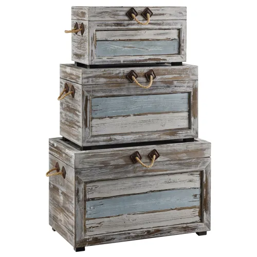 Nantucket Weathered Wood Trunks