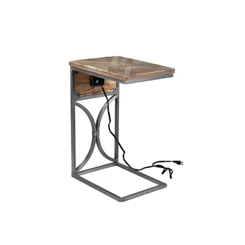 Bengal Manor USB Power C Side Table