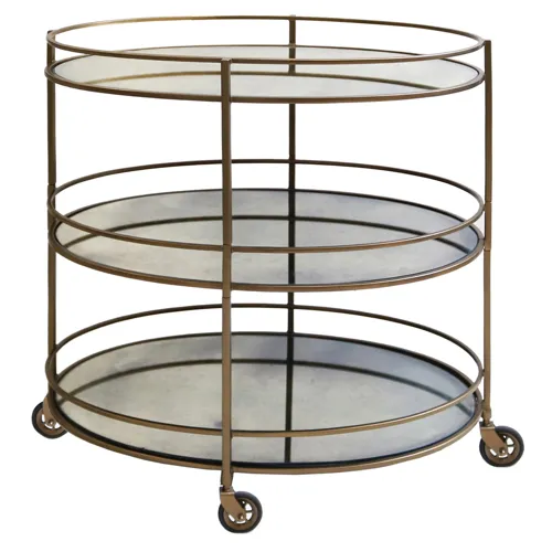 Waterford Oval Bar Cart