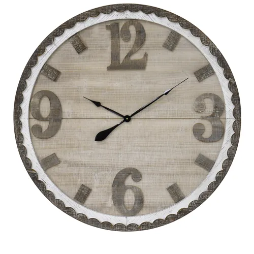 Ticking Time Wood Wall Clock