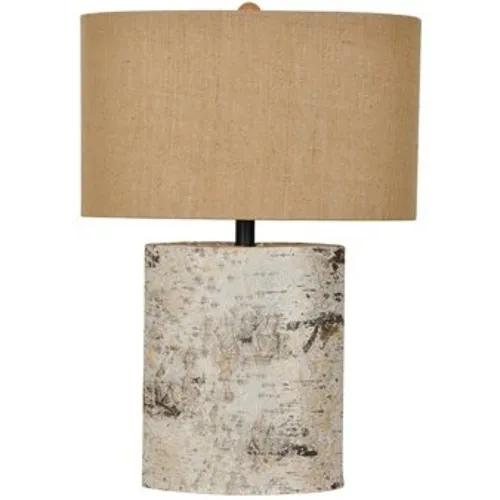 Birch Wood Table Lamp