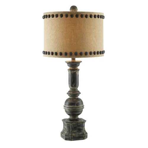 Iron Baluster Table Lamp
