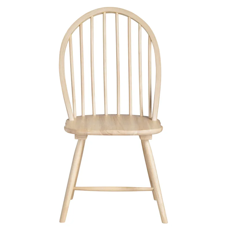 Set Of 2 Natural Dining Chairs