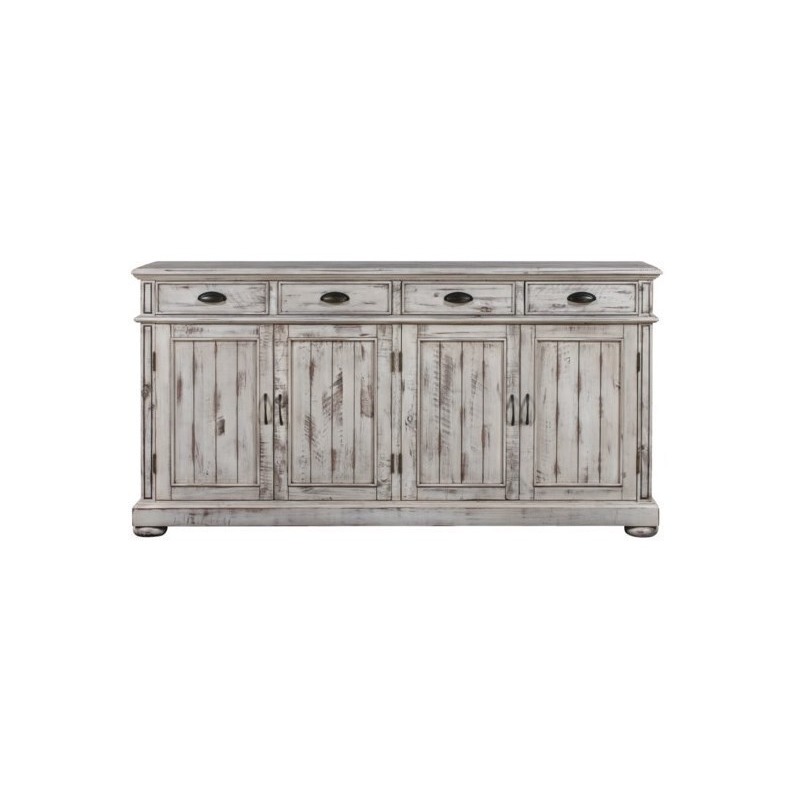 Hawthorne Estate Sideboard Distressed White Finish CVFVR8056 by