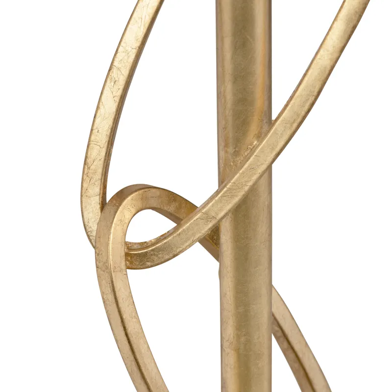 Metal Floor Lamp With Linen Shade