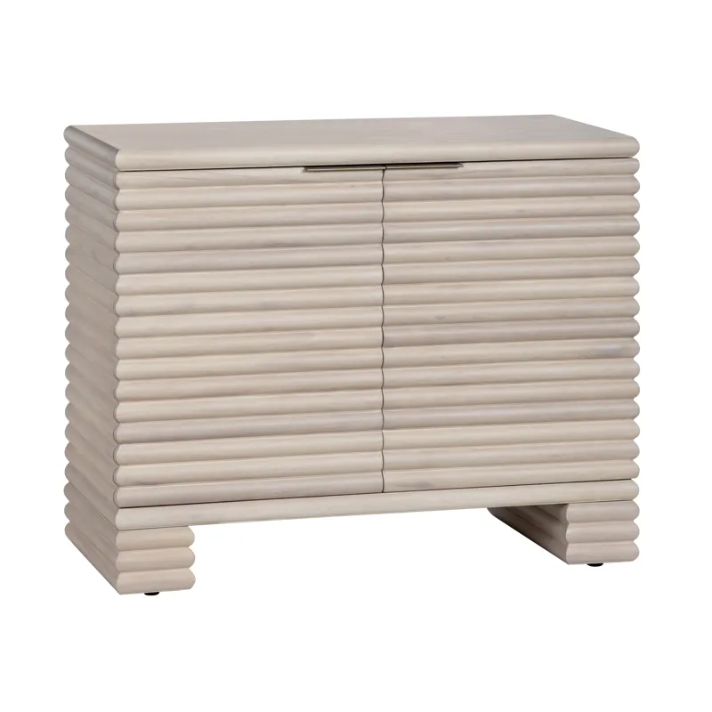 Reeded 2 Door Cabinet