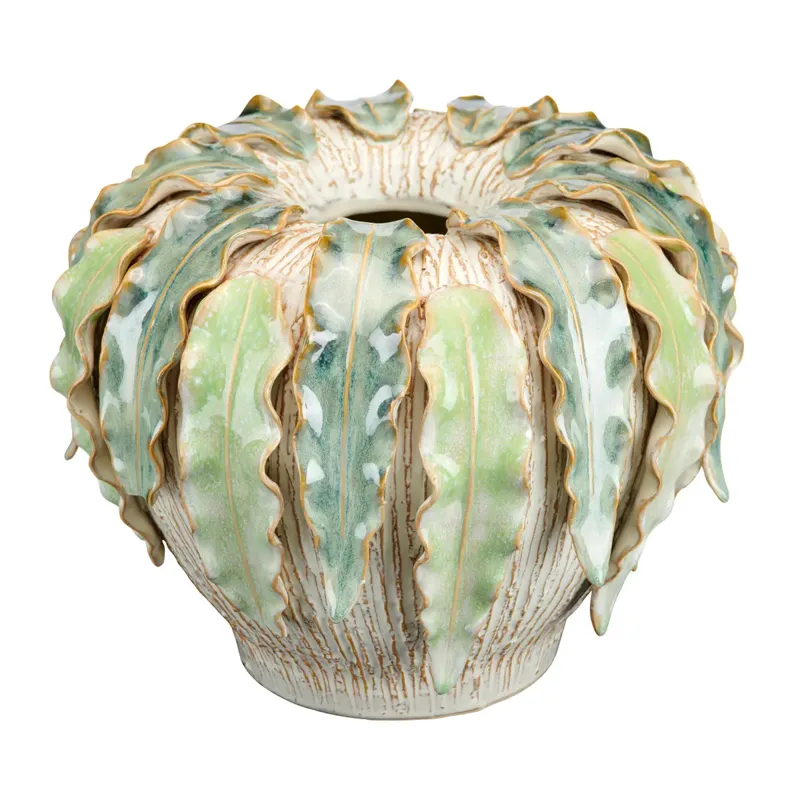 Large Fern Hollow Vases