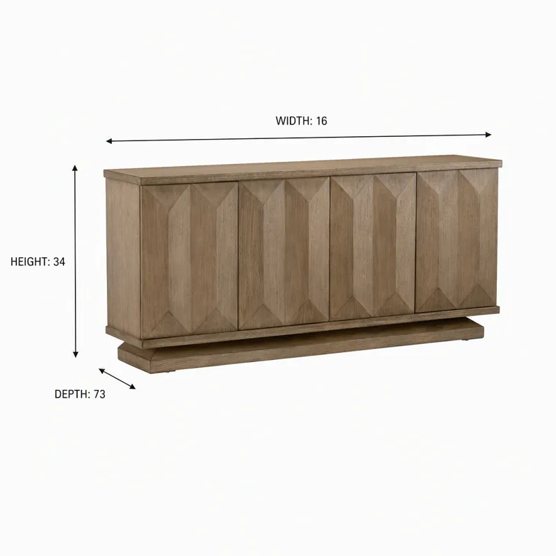 4 Door Sideboard/buffet