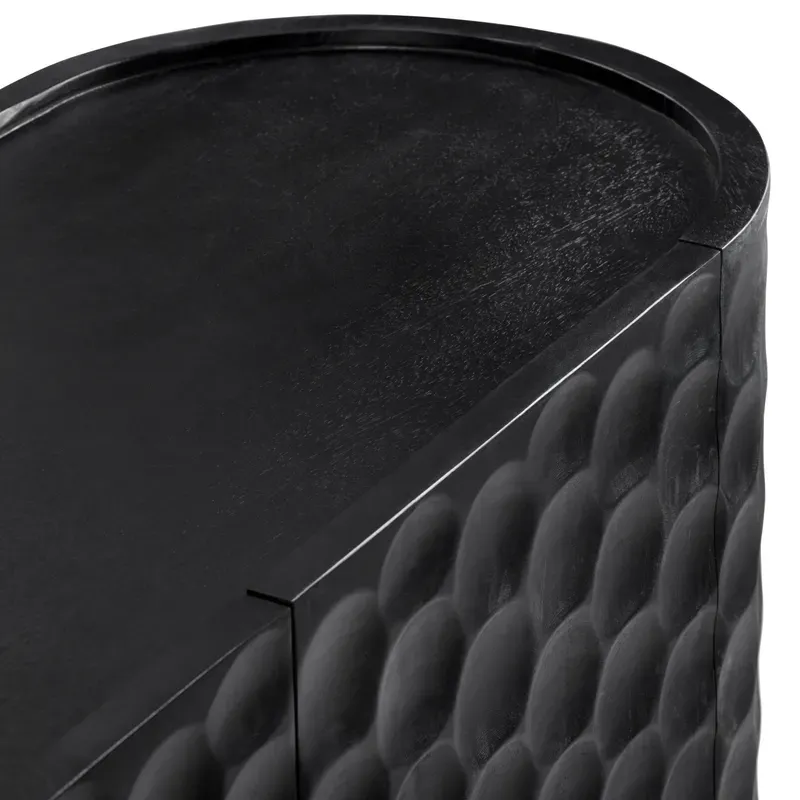 Gibson Four-Door Sideboard (Black)