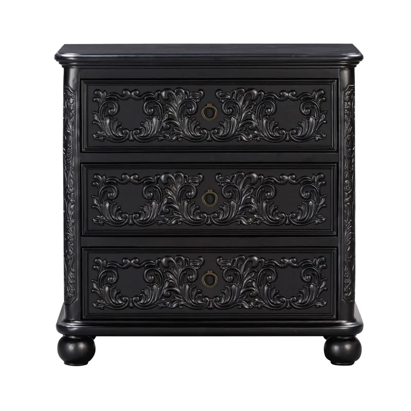 3 Drawer Accent Chest