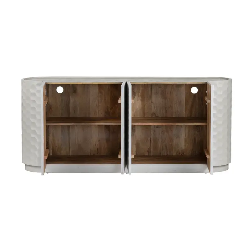 Gibson Four-Door Sideboard (White)
