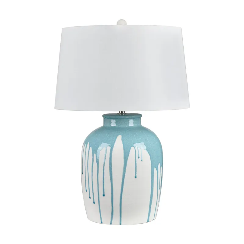 Ceramic Table Lamp With Shade