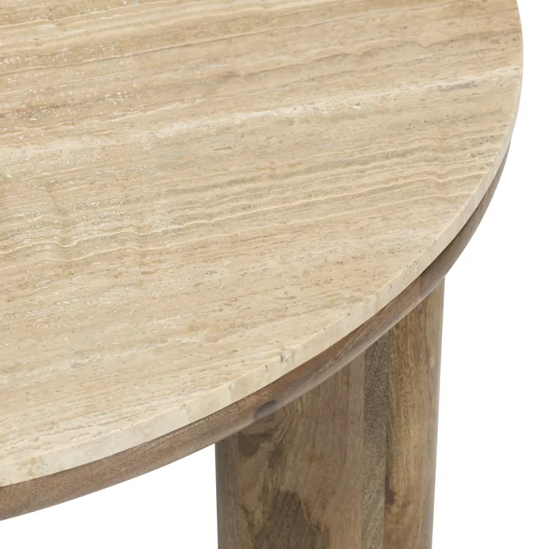 Brown Solid Wood Coffee/cocktail Table