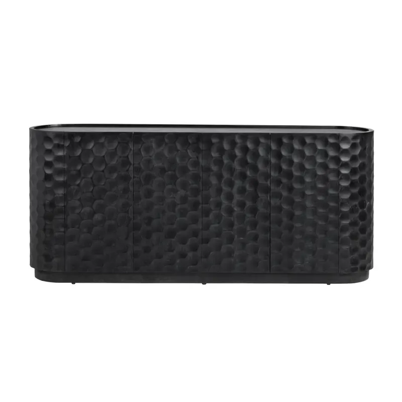 Gibson Four-Door Sideboard (Black)