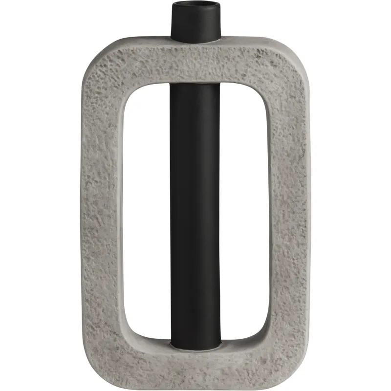 Crosby Square Modern Sculptural Vase