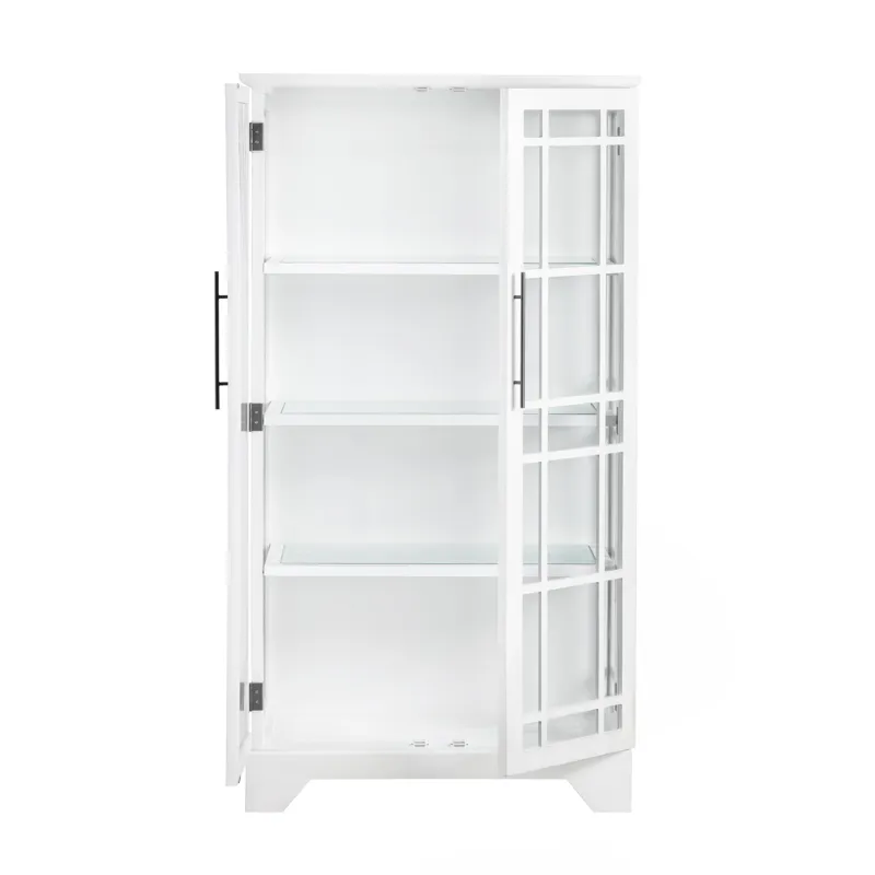 2 Door Tall Curio Cabinet