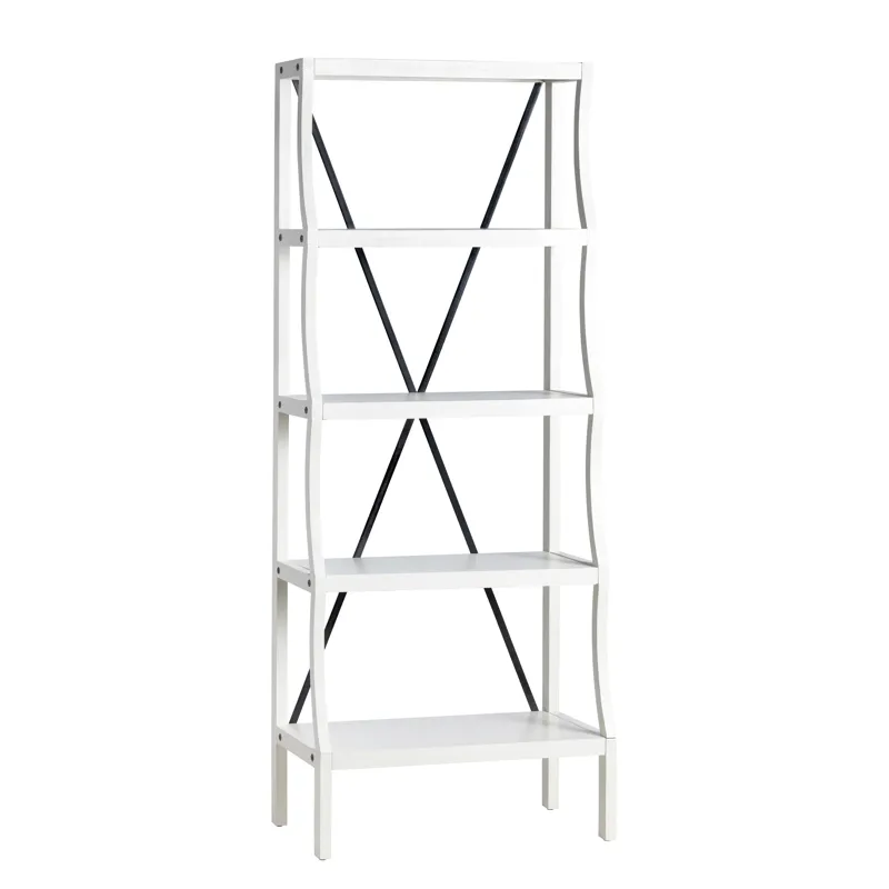 4 Shelf White Etagere/bookcase