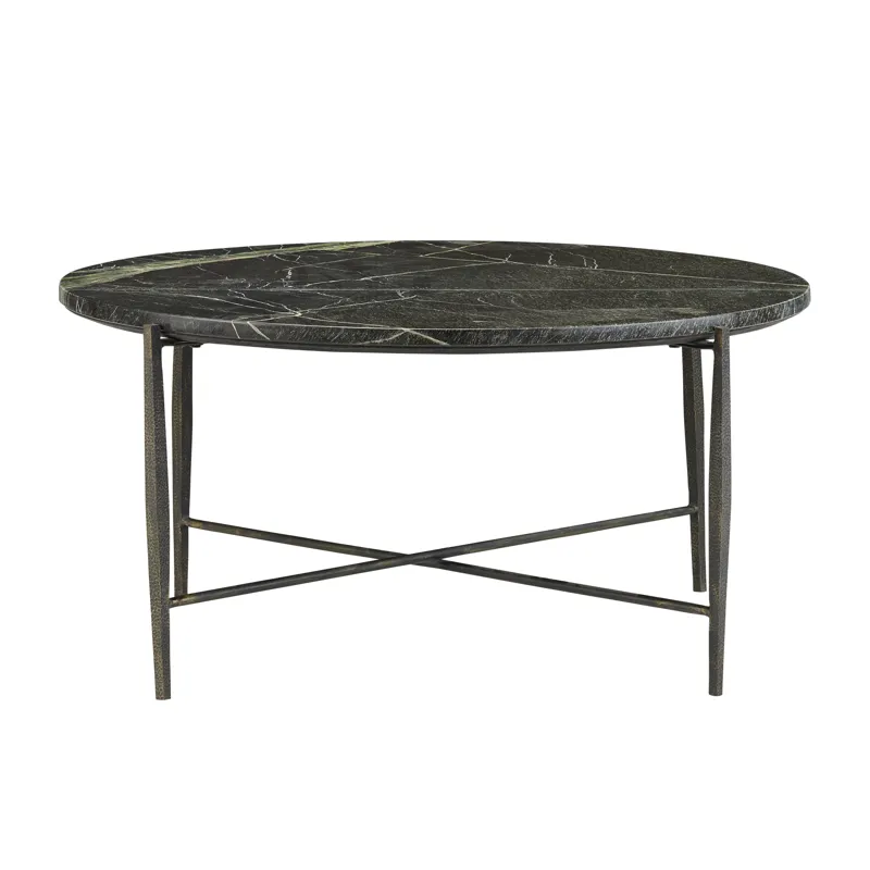 Green Marble Round Cocktail/coffee Table