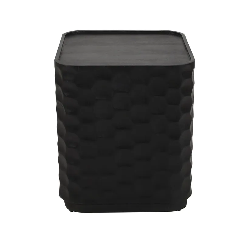 Square Black Accent/end Table