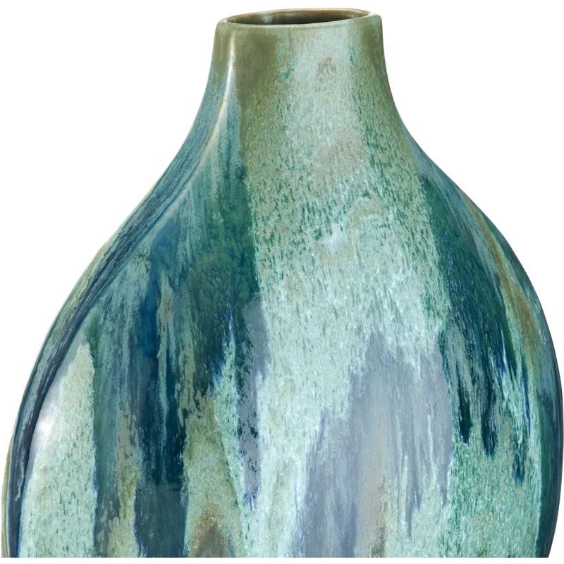 Francisco Large Green Ceramic Vase