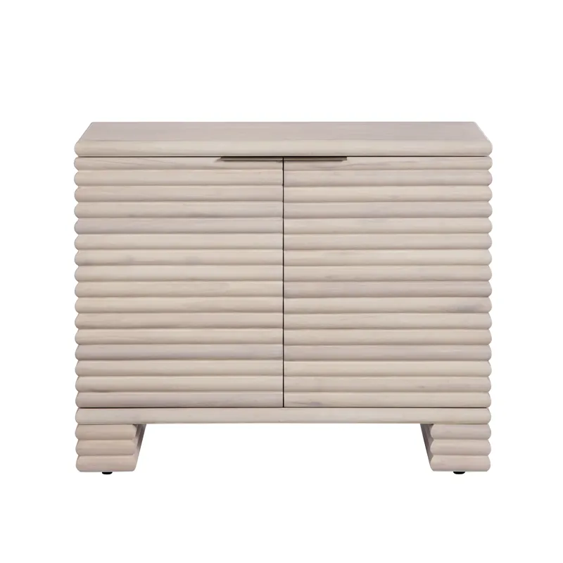 Reeded 2 Door Cabinet