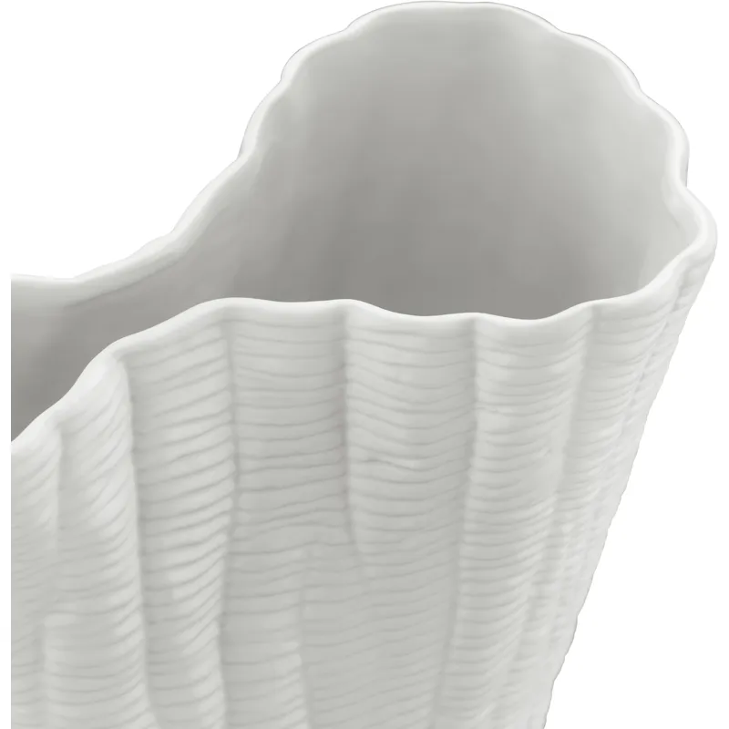 Farrington Small White Ceramic Vase