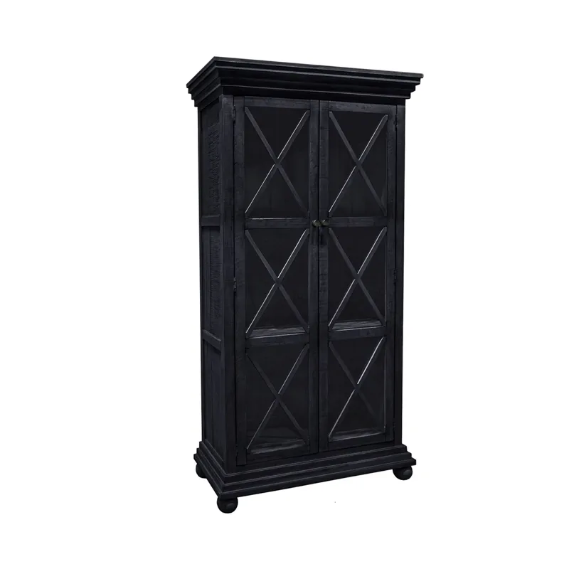 2 Door Tall Curio Cabinet
