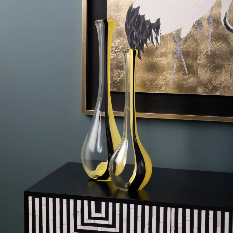 Chastain Small Yellow Vase