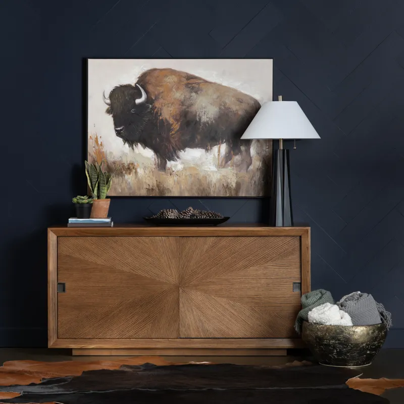 Bolting Bison