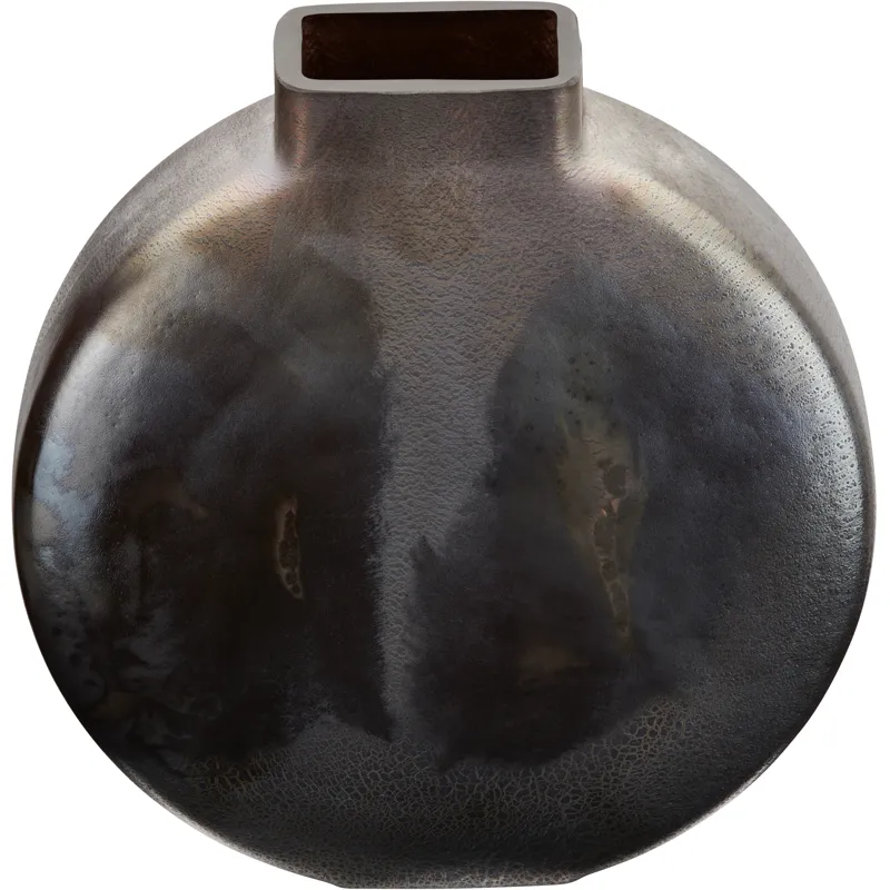 Surrey Small Black Glass Vase