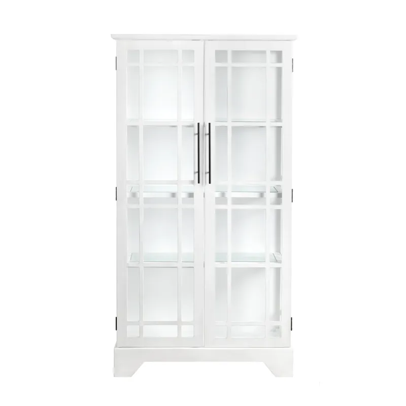 2 Door Tall Curio Cabinet