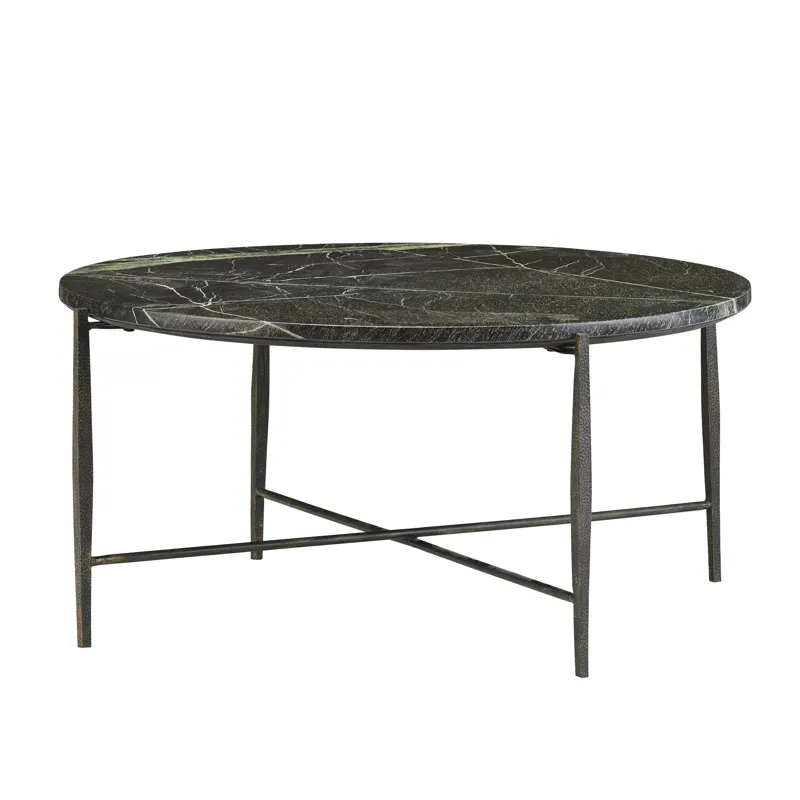 Green Marble Round Cocktail/coffee Table