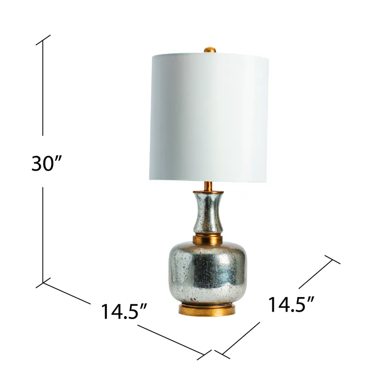 Metal&glass Lamp Silo