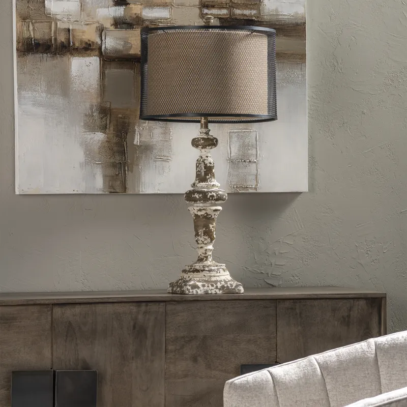Resin Table Lamp