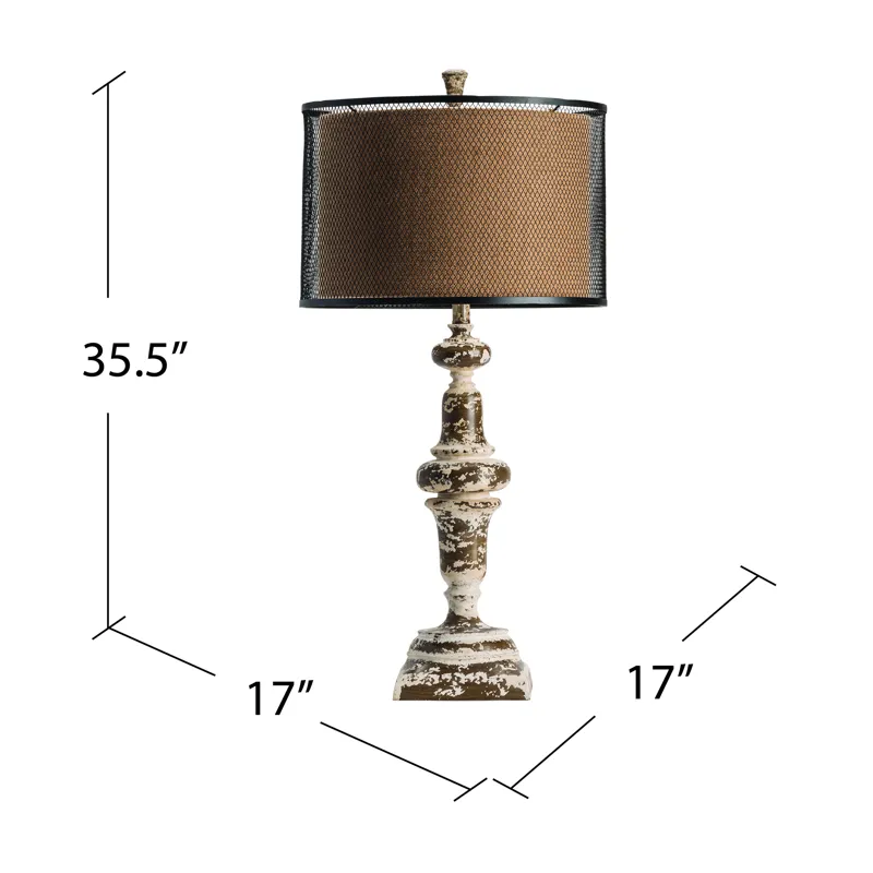 Resin Table Lamp Silo