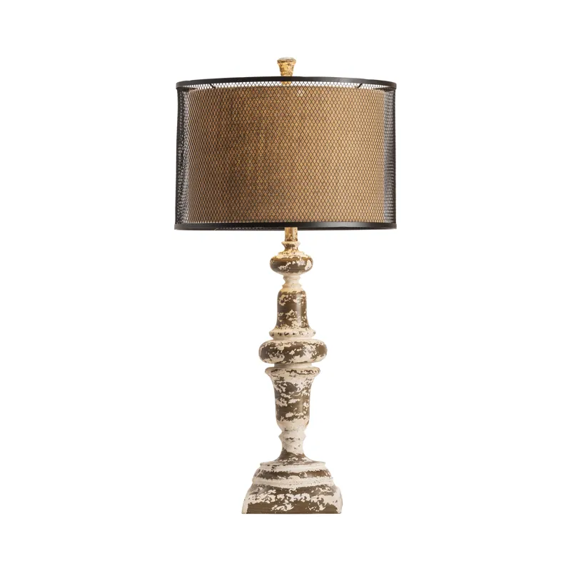 Resin Table Lamp Silo