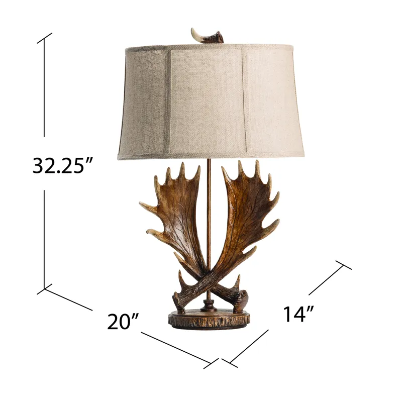 Moose Run Table Lamp Silo
