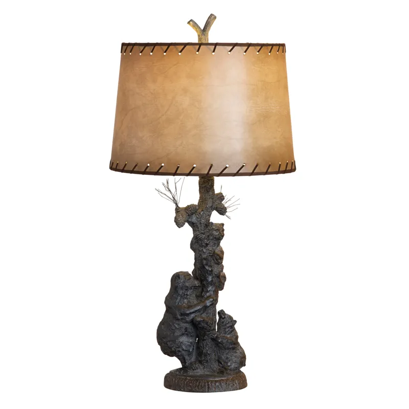 Bear Family Table Lamp