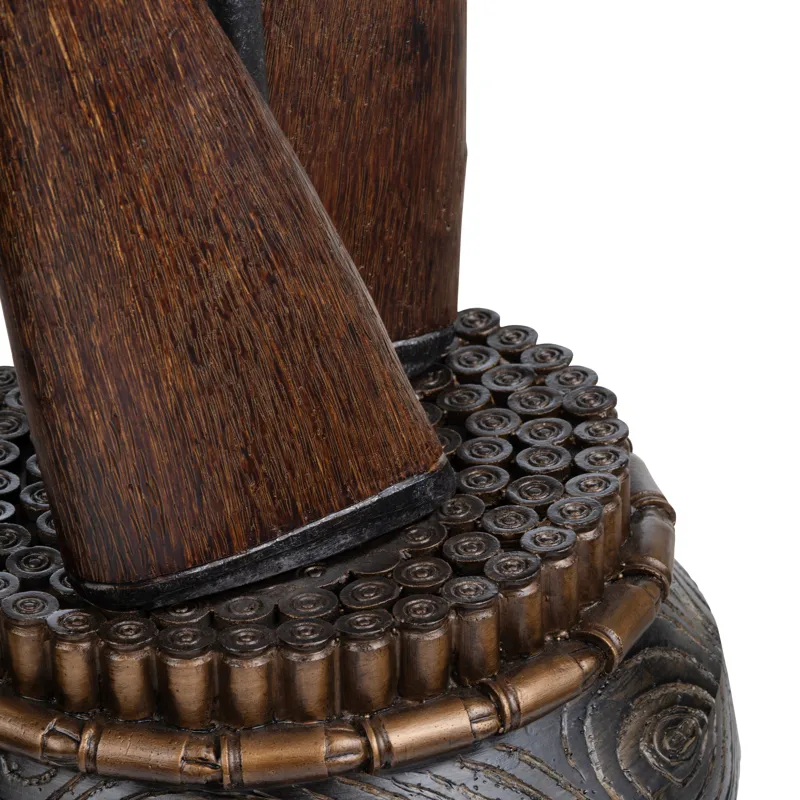 Double Barrel Floor Lamp