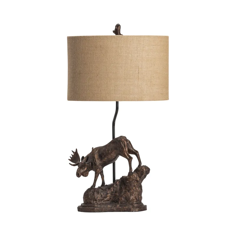 Moose Trail Table Lamp Silo